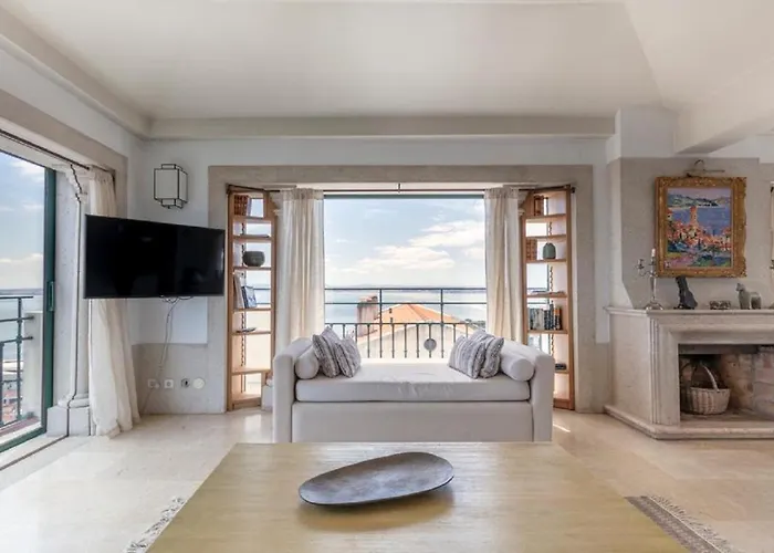 شقة Penthouse Terrace 360º View By Lovelystay Lisboa